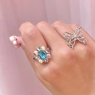 [Laforet Harajuku Store Exclusive] 6th Anniversary Special Bloom Ring (HarajukuBLUE)