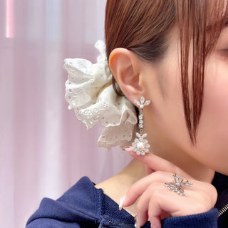 Bijou Fleur 耳環（透明）