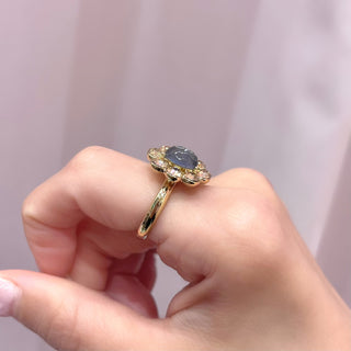 Ocean Bloom Mini One Ring (Moon Ocean)