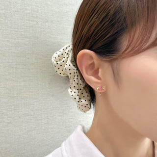 Fruit Candy Earrings Set (PK/ORG)