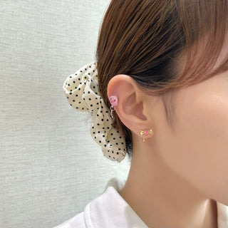Fruit Candy Earrings Set (PK/ORG)