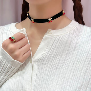 Cherry Bijou Choker