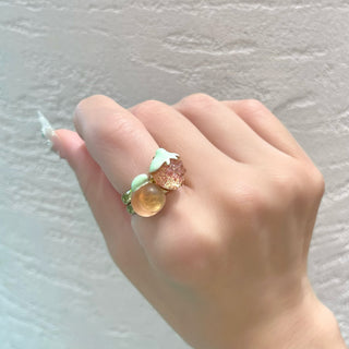 Peach Gummy Ring