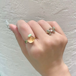 Peach Gummy Ring