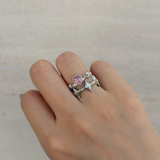 Millefeuille Twinkle Ring (AURORA)