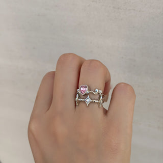 Millefeuille Twinkle Ring (AURORA)