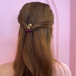 KEITA MARUYAMA x Liquem / Cherry Kanzashi hairpin