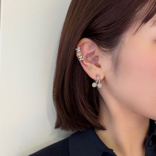 miniminiチェリーピアス（蓄光グリーン）