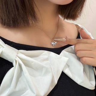 ハートギフトペンダント（ライトBL）