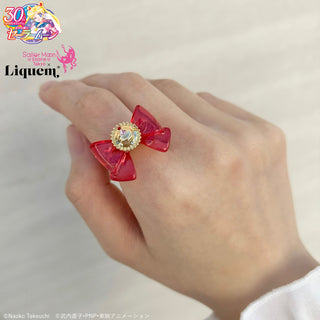 Sailor Moon store x Liquem / Henshin brooch ribbon ring