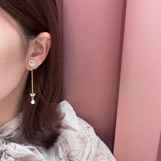 Modest Flower clip on Earrings