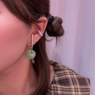 ジュエルイヤカフ（GREEN）