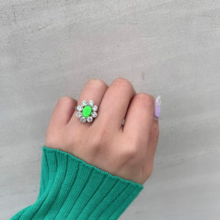 Bloom Ring (NEON GRN)