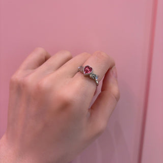 manaka inaba × Liquem / ふわきゅんハート リング[お届け時期:2026年9月上旬頃]