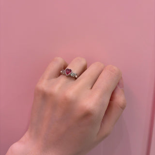 manaka inaba × Liquem / ふわきゅんハート リング[お届け時期:2026年9月上旬頃]