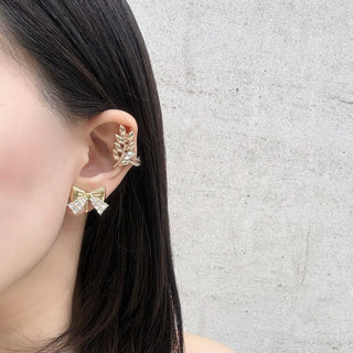 Sparkle Ribbon Earrings