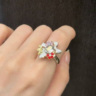 花束綻放戒指