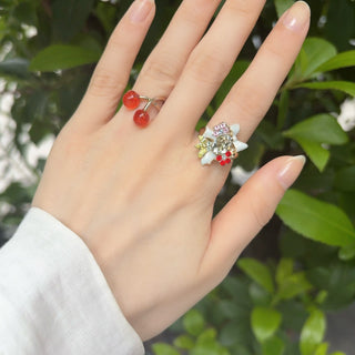 花束綻放戒指