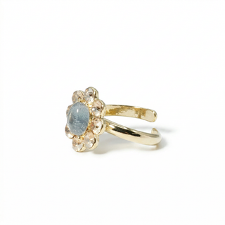 Ocean Bloom Mini One Ring (Moon Ocean)