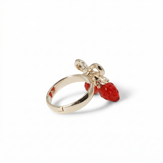 Ribbon Strawberry Ring