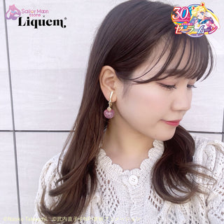 Sailor Moon store x Liquem / チェリーイヤリング(クリスタルスターコンパクト)
