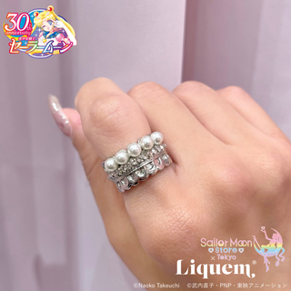 Sailor Moon store x Liquem / Liquem Limited Edition Princess Serenity Ring (Silver) [Delivery Period: February 2026~]