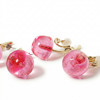 manaka inaba × Liquem / 水潤櫻桃耳環 [預計發貨時間：2026年9月上旬左右]