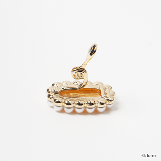 RADIO EVA x Liquem / LCL clip on earrings (Orange Ayanami Rei)