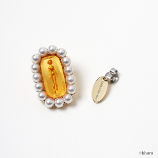 RADIO EVA x Liquem / LCL Pierce (Orange Ayanami Rei)