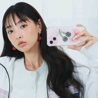 Cherry Earrings (RDPK Gradient)