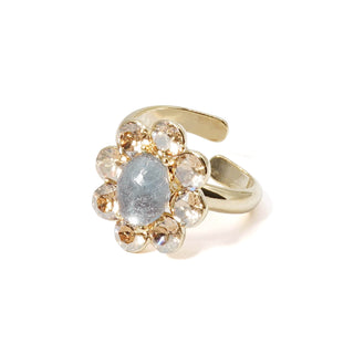 Ocean Bloom Mini One Ring (Moon Ocean)