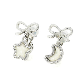 Glow Knight clip on earrings
