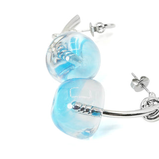 Cherry earrings (Blue Hawaii)