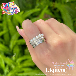 Sailor Moon store x Liquem / Liquem Limited Edition Princess Serenity Ring (Silver) [Delivery Period: February 2026~]