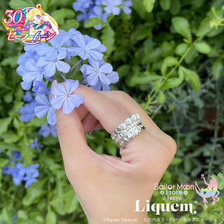 Sailor Moon store x Liquem / Liquem Limited Edition Princess Serenity Ring (Silver) [Delivery Period: February 2026~]