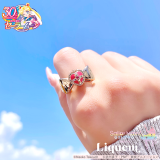 Sailor Moon store x Liquem / コズミックハートコンパクトリボンリング [お届け時期:2026年2月〜]