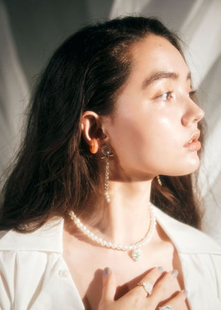 Liquem / Pearl GEM necklace