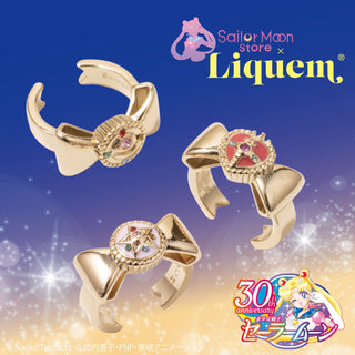 Sailor Moon Store x Liquem / Transformation Broach Ribbon Anillo