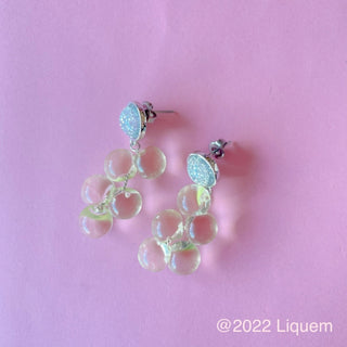 Liquem / Mini syrup fizz earrings (Muscat)