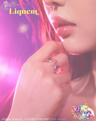 Sailor Moon store x Liquem / Cosmic Heart Compact Ribbon Ring