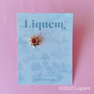 Liquem/SUN mini one earrings