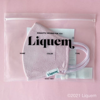 Liquem / Silk mask (pink)