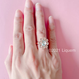 Liquem / Special Bloom Ring (Lt Azore x LtGLD)