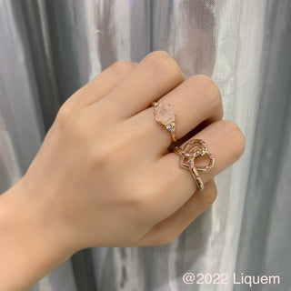 YUKI × Liquem / cut GEM ring