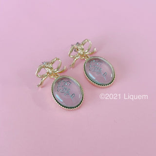 Liquem / debutante earrings