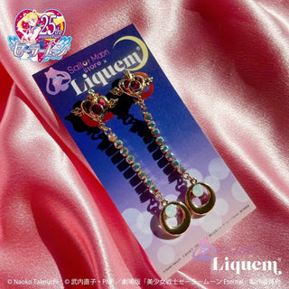 Sailor Moon store x Liquem / クライシス ・ムーン・コンパクト　イヤリング