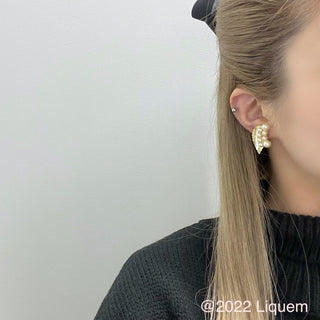 muscat pearl clip on earrings