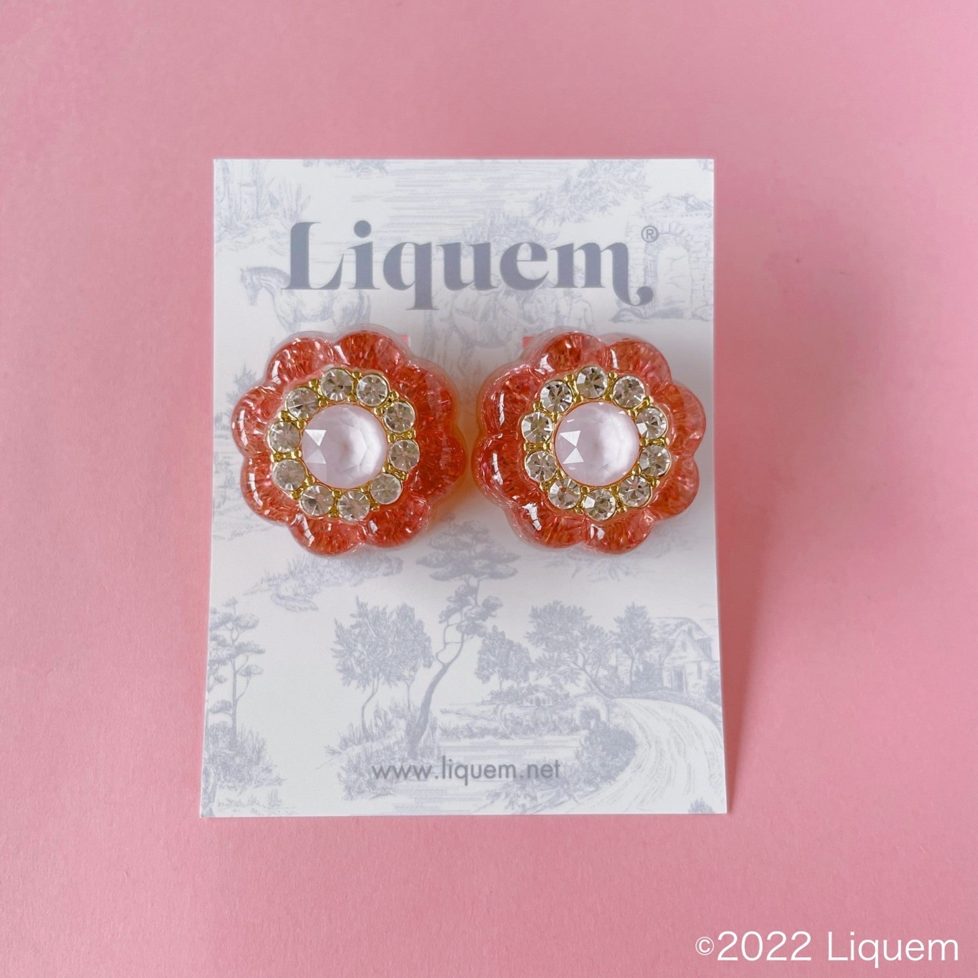 Liquem / レイヤーババロア・ピアス