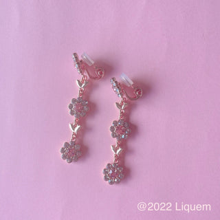 Liquem / LS Farewell Commemorative Bloom clip on earrings