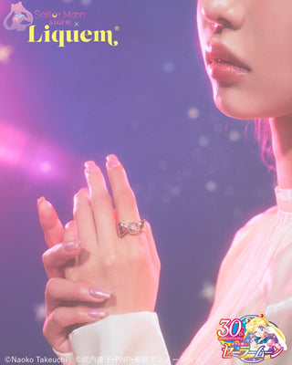 Sailor Moon Store x Liquem / Transformation Broach Ribbon Anillo